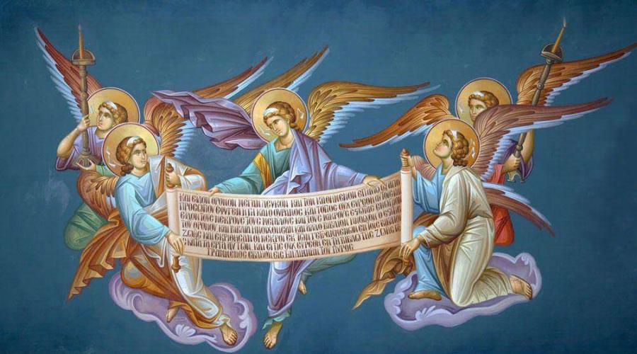 Что библия говорит об ангелах. Большая христианская библиотека Где в библии указано что ангелы бесполы